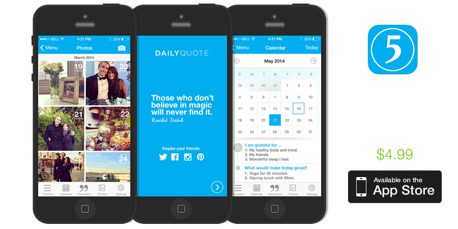 aplikasi produktifitas 5minutes
