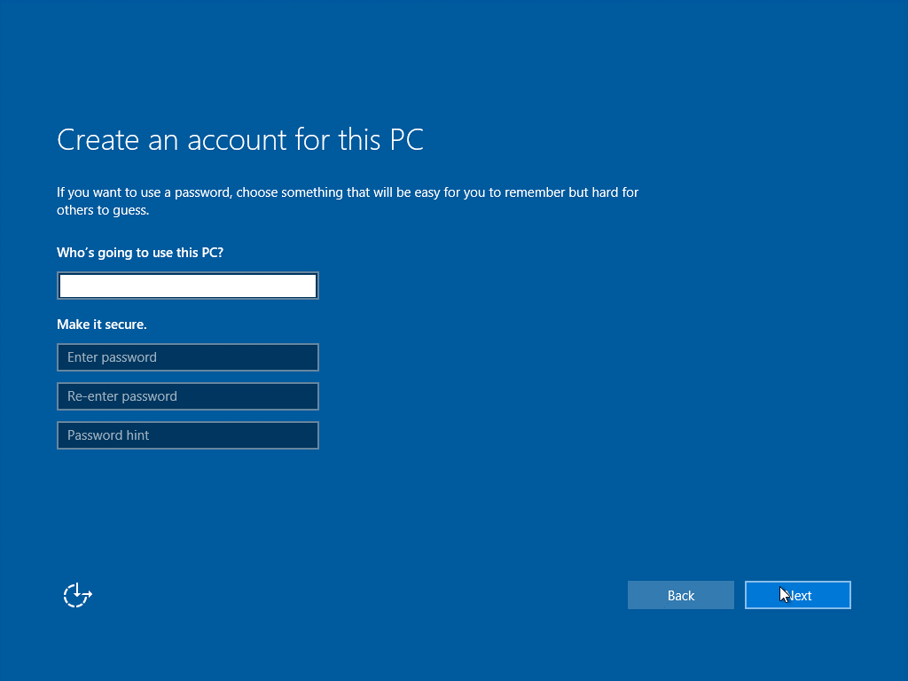 buat user untuk windows 10