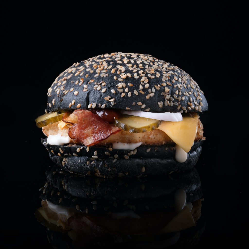 burger hitam