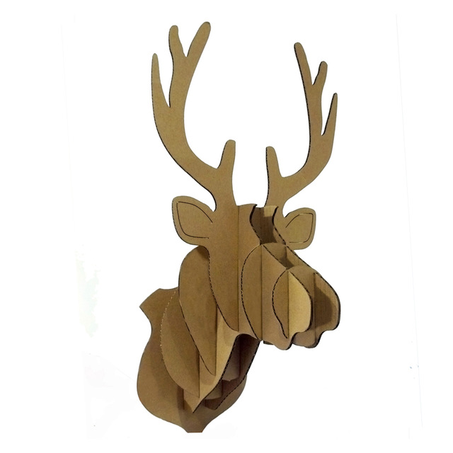 hiasan dinding dari kardus bekas