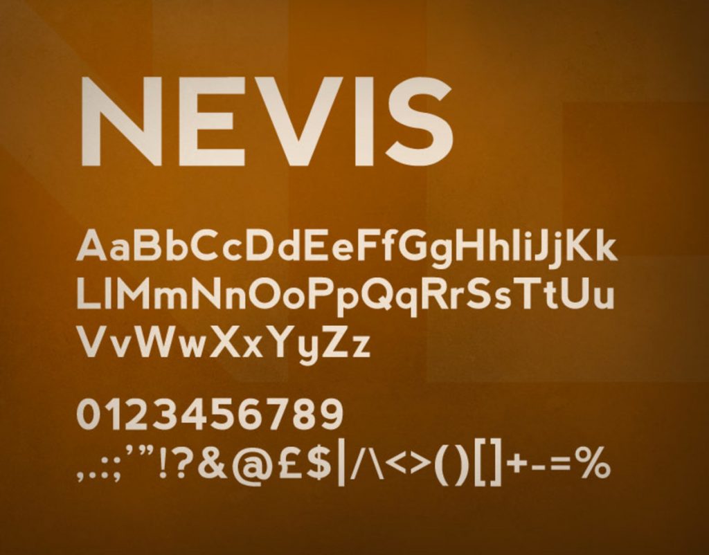 nevis-font