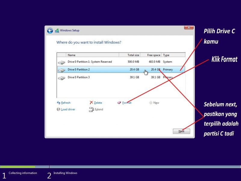 cara partisi hardisk windows 10